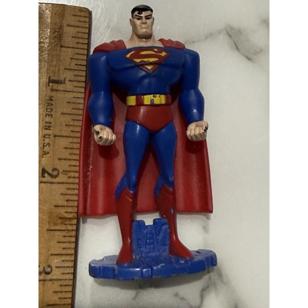 RARE Vintage 1977 DC Comic Superman Christopher Reeve 3" Action Figure g7713